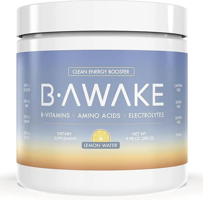 B-Awake Energy Powder Supplement, All-Natural Vitamin (30 Servings)