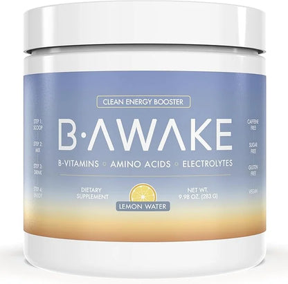 B-Awake Energy Powder Supplement, All-Natural Vitamin (30 Servings)