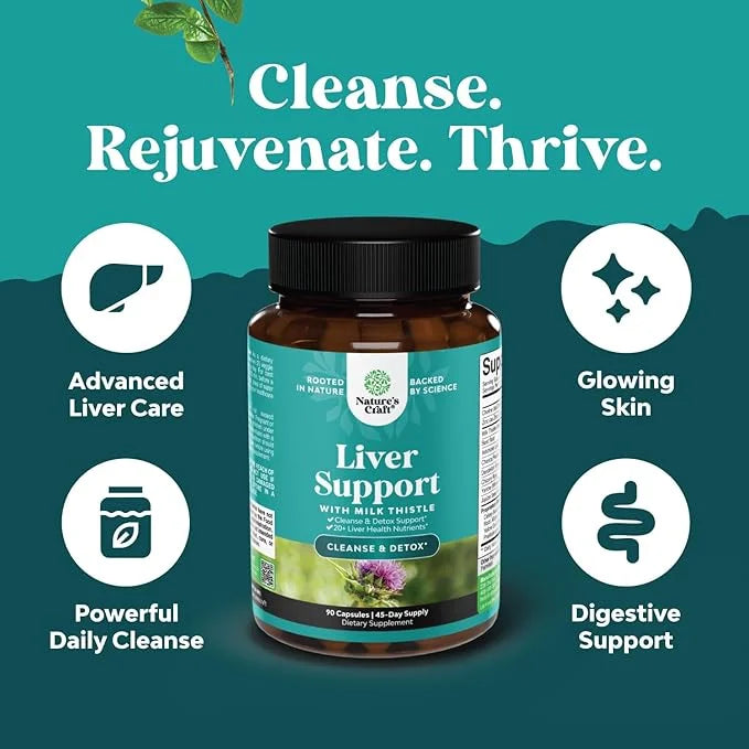 Liver Cleanse and Detox & Repair Formula 90 Count