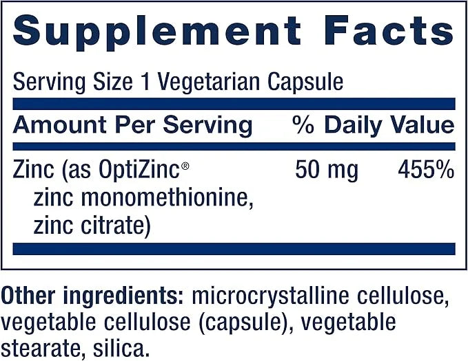 Life Extension N-Acetyl-L-Cysteine (NAC) & Zinc