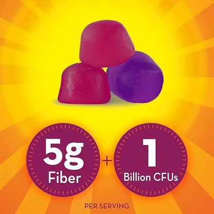 Metamucil Fiber Gummies Plus Probiotics 90 Gummies