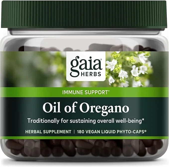 Gaia Herbs Oil of Oregano - Immune and Antioxidant Support Supplement to Help Sustain Overall Well-Being - with Oregano Oi...