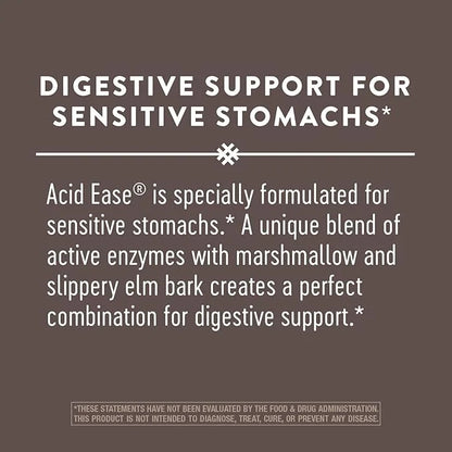 Nature's Way Acid-Ease Digestion Formula, Digestive 180 Vegan