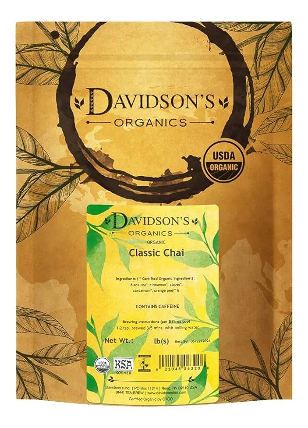 Davidson's Tea Bulk, Classic Chai, 16-Ounce Bag (Packaging May Vary) - Product Image