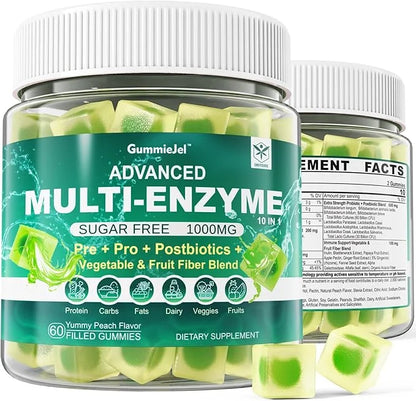 Digestive Enzymes with Probiotics and Prebiotics 1000mg Super 90Billion CFU