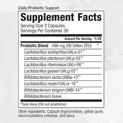 Equilife - Daily Probiotic Support, Probiotics (60 Capsules)