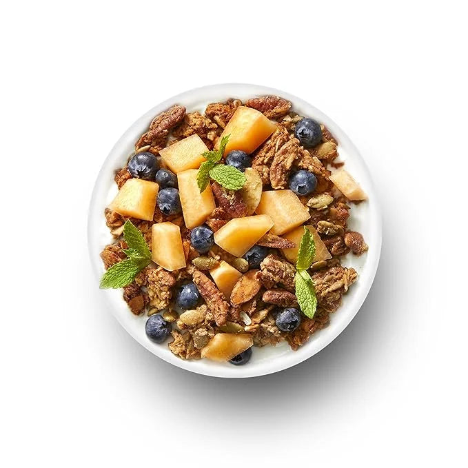 TGB Blueberry Granola Cereal, Keto Friendly Snack, No Added Sugar, Gluten Free, High Fiber, 8oz Resealable Bag (Pack of 1)...