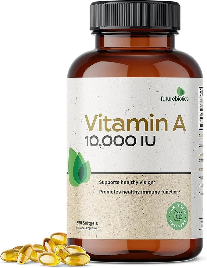Futurebiotics Vitamin A 10,000 IU Premium 250 Softgels