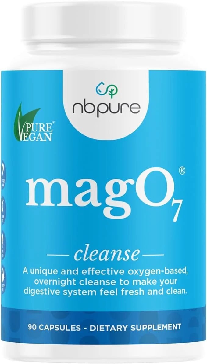 nbpure MagO7 - Natural Colon Cleanse 90 Capsules