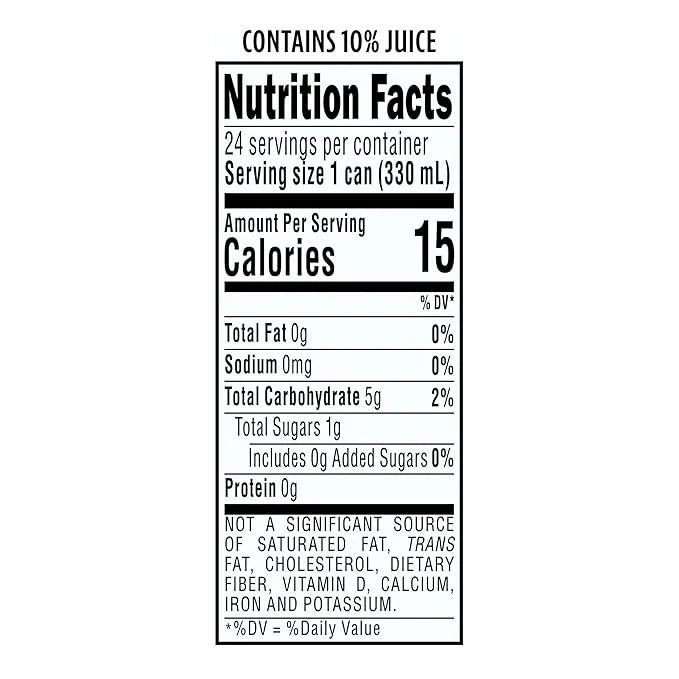 Sanpellegrino Zero Grams Added Sugar Italian Sparkling Drinks Lemonade, Sparkling Lemon Beverage, 24 Pack of 11.15 Fl Oz C...