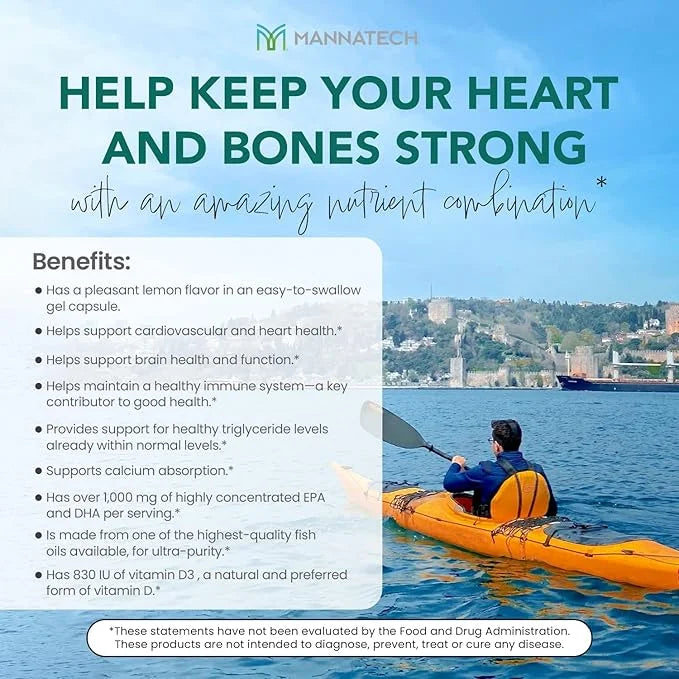 Mannatech Omega-3 with Vitamin D3
