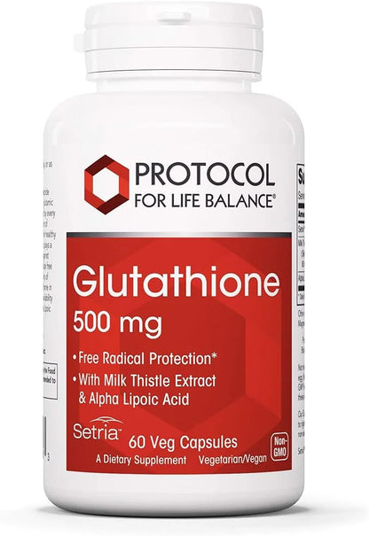 Protocol Glutathione 500mg Immune Support* 60 Veg
