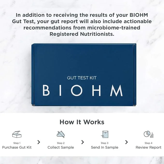 BIOHM Ultimate Gut Health Bundle, at-Home 30B CFU 30-Day Supply
