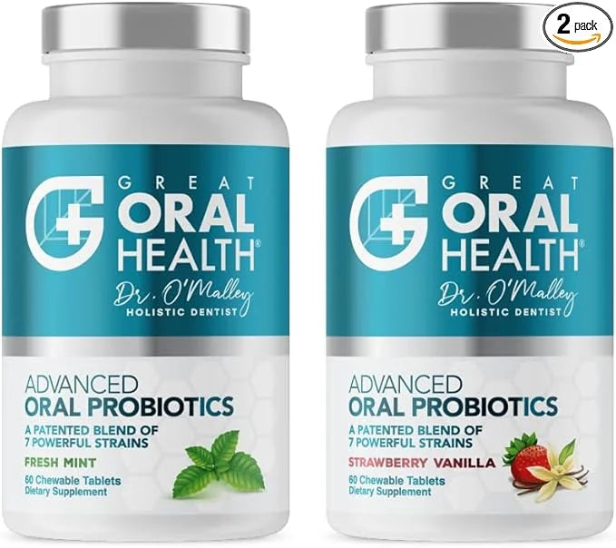 Advanced Oral Probiotics for Mouth Bad Breath Treatment for Adults, Dentist Formulated BLIS K12 M18 Oral Health Probiotics...