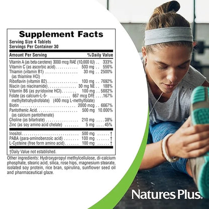 NaturesPlus Ultra Hair, Sustained Release 120 Easy 30 Servings
