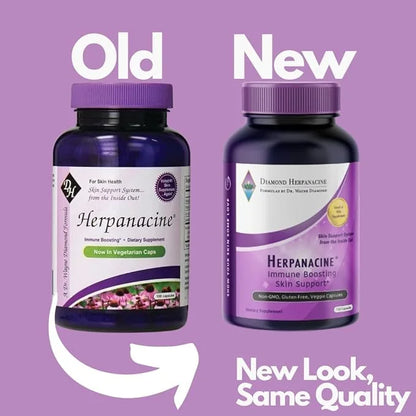 Diamond Herpanacine Natural Skin Care and (200 Count)