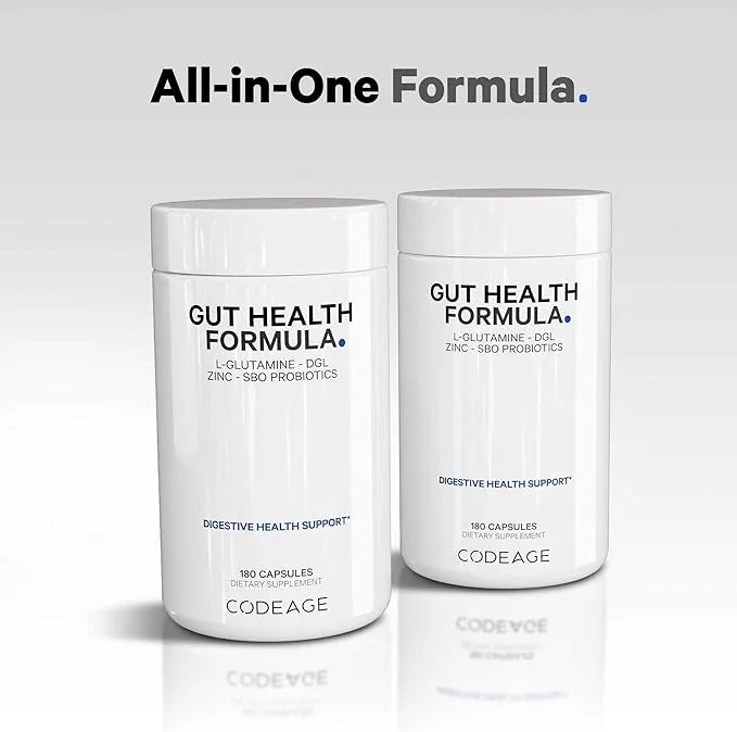 Codeage Gut Health Supplements Vegan Formula 180 Capsules