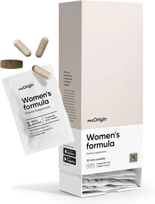 Multivitamin for Women, Full-Spectrum Supplement B12, A, 106 Nutrients 30 Day