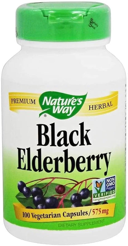 Nature's Way Black Elderberry 100 capsules 3