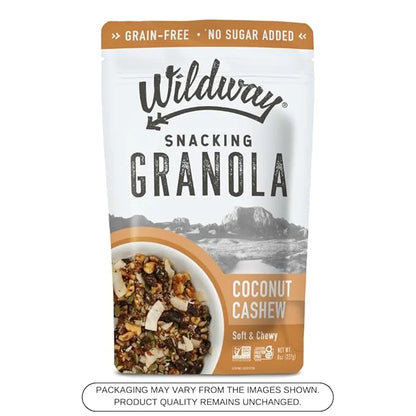 Wildway Keto Granola 8 oz, 3 Pack