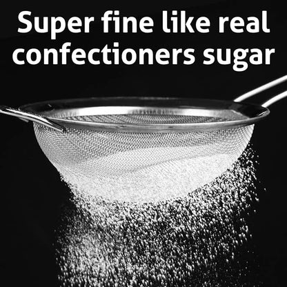 Wholesome Yum Besti Natural Powdered Sugar Substitute - Keto Confectioners Monk Fruit Sweetener Blend With Allulose (No Er...