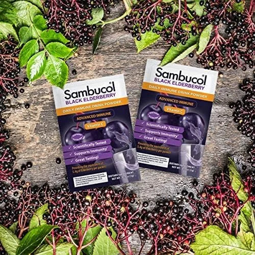 Sambucol Black Elderberry Drink Powder 30 Count