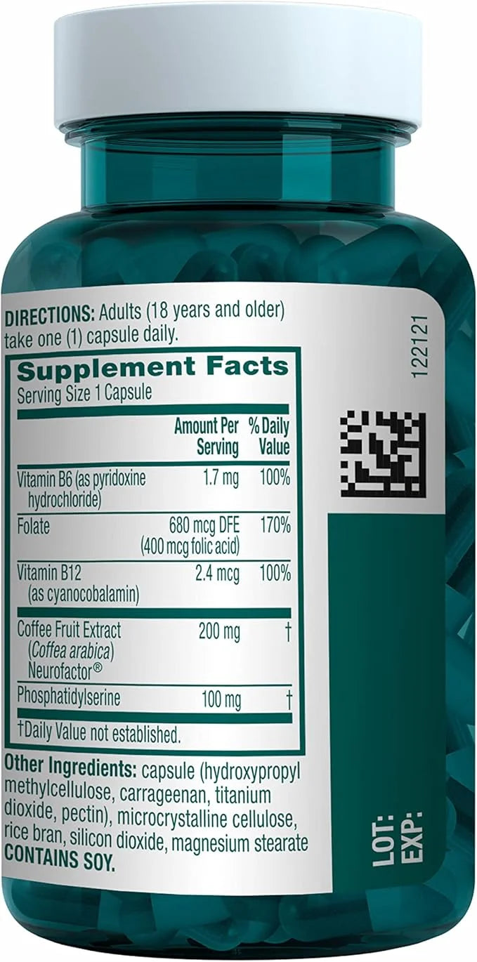 NEURIVA Plus Brain Supplement for Memory and Focus Clinically Tested Nootropics for Concentration for Mental Clarity, Cogn...