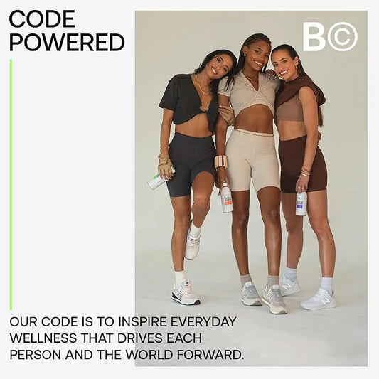 Barcode Sports Drink with Electrolytes Malibu Punch (12 Pack) - Premium Hydration, No Added Sugar - Adaptogen-Powered Plan...