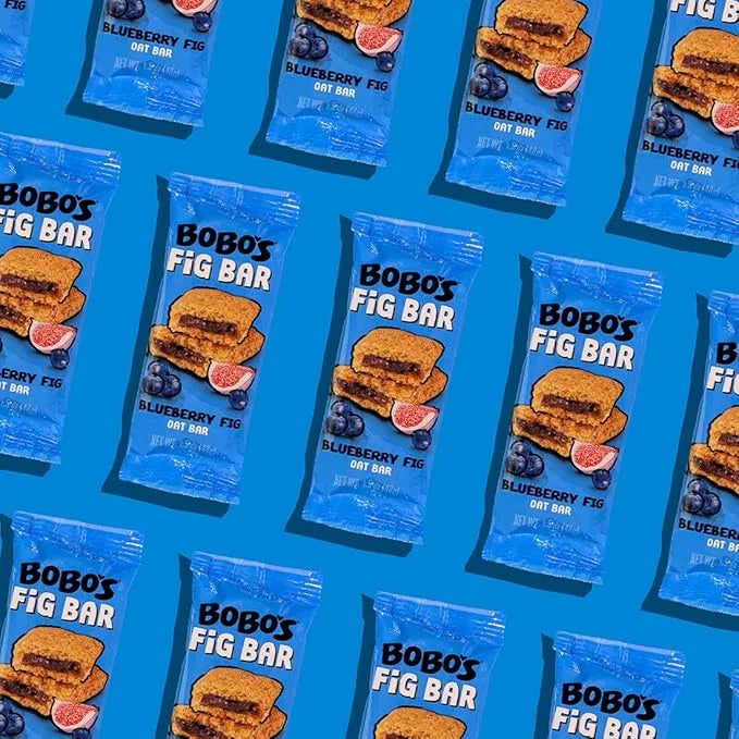 Bobo's Fig Bar (30, Blueberry), Soft Baked, Non-GMO, Vegan, Snack Bar, Gluten Free - Product Image