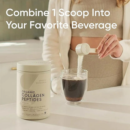 Sports Research­® Organic Collagen Peptides 30 Servings