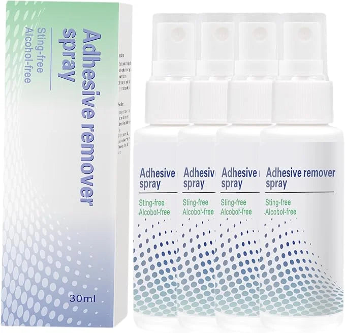 Adhesive Remover Spray-Adhesive Remover for Skin,No Removal,1 oz (4 Pcs)