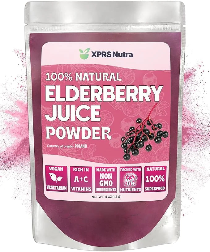 XPRS Nutra Elderberry Juice Powder (4 oz)