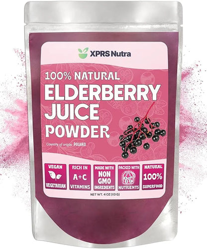 XPRS Nutra Elderberry Juice Powder (4 oz)