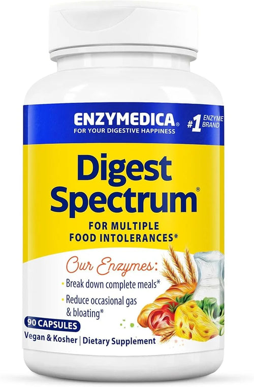 Enzymedica Digest Spectrum, Digestive Enzymes 90 Capsules