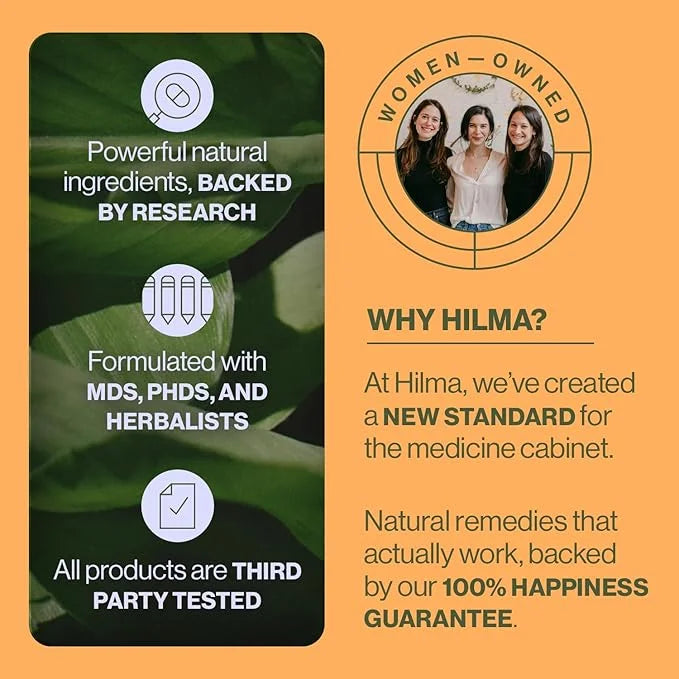 Hilma Daily Fiber and Digestive Enzymes, 30 Servings