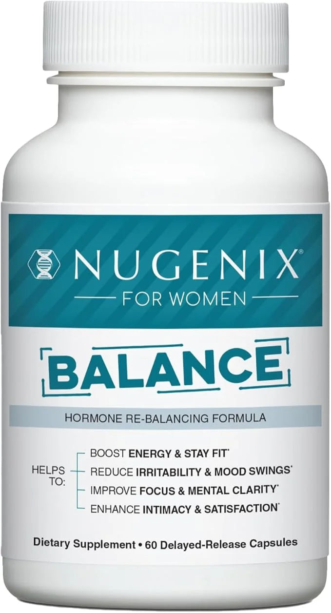Nugenix for Women Balance - Hormone Balance for Women, Boost Energy, Improve Focus & Mental Clarity, Restore Hormonal Harm...