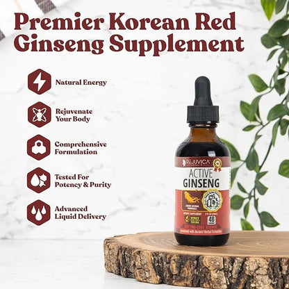 Active Ginseng Korean Red Panax Ginseng