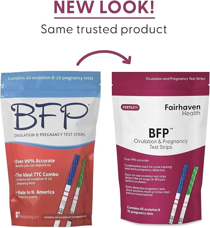 Fairhaven Health BFP Kit 40 Ovulation 10 Pregnancy