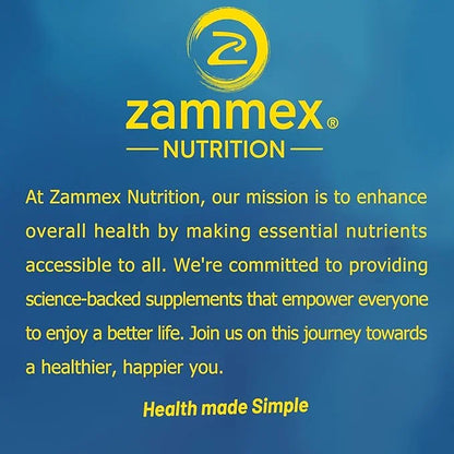 Zammex Premium Collagen Peptides Powder,Hydrolyzed Collagen Digest,30 Servings