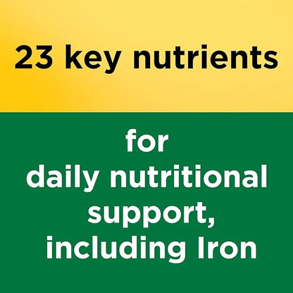 Nature Made Multivitamin Tablets with Iron, 130 Tablets, 130 Day