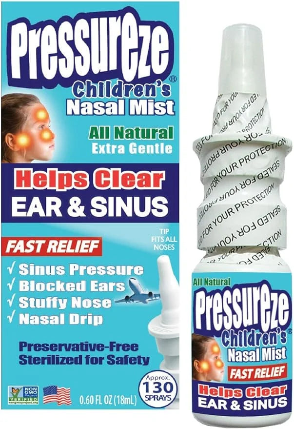 All Natural Preservative-Free Sterile Nasal Spray 130 Sprays, 18 ml