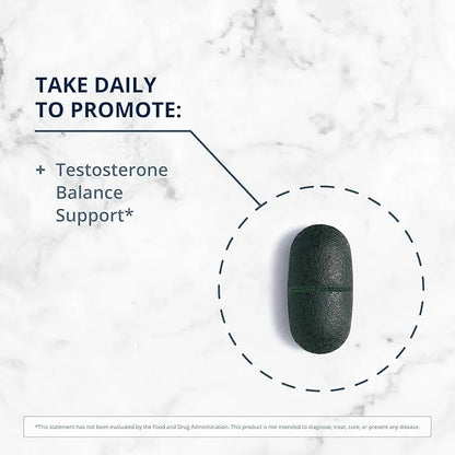 Metagenics Testralin - Testosterone Support for Men 40+* - Estrogen & Testosterone Metabolism Supplement* - with Flax Seed...