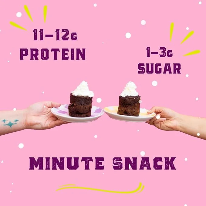 Sweet Logic Keto Dessert Mug Cake Mixes - Lemon Poppyseed - Low Sugar - Gluten-Free - Low Carb - Diabetic-Friendly Sweets ...
