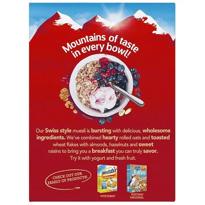 Alpen Original Muesli, Swiss Style Muesli Cereal, Whole Grain, Non-GMO Project Verified, Heart Healthy, Kosher, Vegan, 14 ...