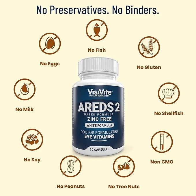 Zinc Free AREDS 2 Eye Vitamins