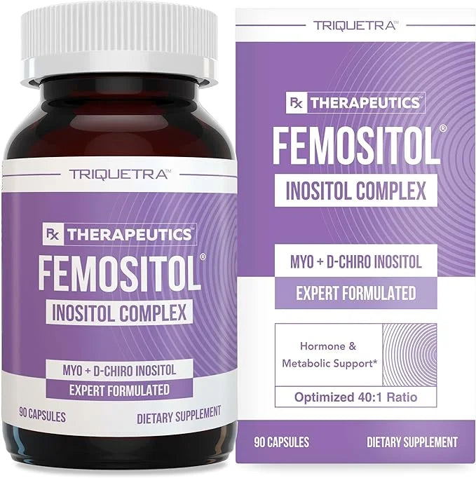 Inositol Supplement | Myo-Inositol & D-Chiro Inositol Complex - Clinically Validated 40:1 Ratio (Vitamin B8)| Hormonal Bal...