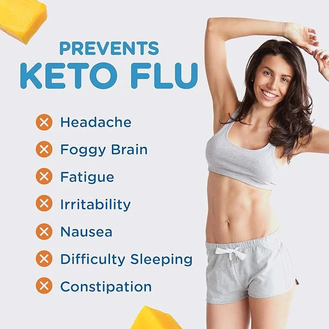 Keto Vitals Electrolytes Powder | Keto-Friendly Electrolytes with Potassium, Magnesium, Sodium, Calcium | Keto Electrolyte...