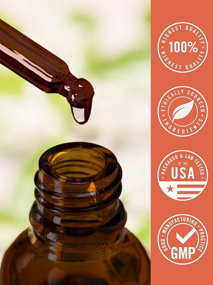 Carlyle Lugols Iodine 2 Percent 2 fl oz | Potassium Iodide and Iodine Solution 2% Liquid Drops - Product Image