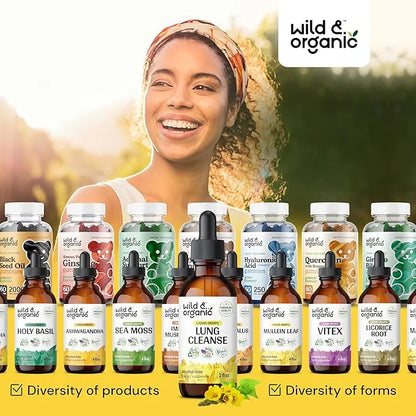 Wild & Organic Lung Detox and 2 fl