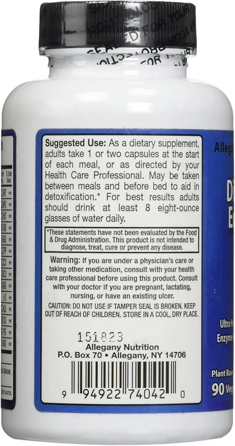 Gluten Free Digestive Enzymes 90 Count
